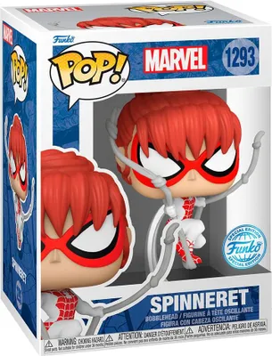 Produktbild von Spider-Man Spinneret Figur, exklusives Sammlerspielzeug