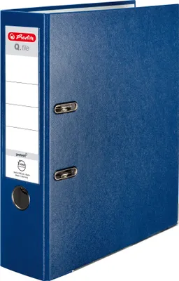 Produktbild von Herlitz A4/80 mm Marineblauer Ordner
