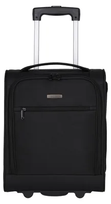 Zdjęcie produktu dla Travelite CABIN, Wózek, Miękka skorupa, Czarny, Mały, 2 szt., Kieszeń przednia
