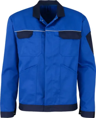 Produktbild von beb HANDWERK Herren Bundjacke CLASSIC Polyestermix Kornblau/Marine 50