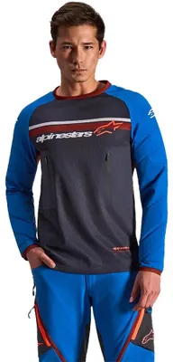 Imagen del producto de Camiseta de manga larga Alpinestars Maxdura, color azul, talla M, para hombre