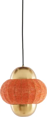 Produktbild von Light & Living - Hängelampe CETARA - Ø26x28cm - Orange