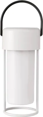 Image de Inspire Piza 4000K USB Rechargeable Acier inoxydable Metal LED Table Lamp Outdoor Light (IP44) - Blanc