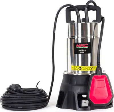 Obrázek produktu pro Čerpadlo na špinavou vodu Nac 750w 15000l/h spe75hi-l