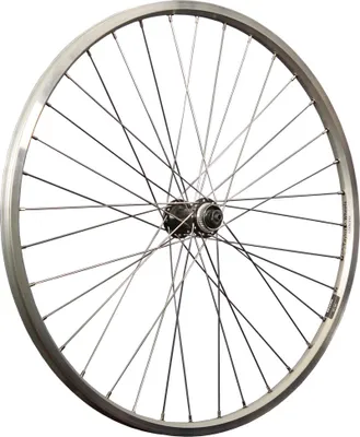 Produktbild von 26 Zoll Vorderrad Ryde Zac2000 geöst Shimano HB-QC400 Disc Centerlock silber