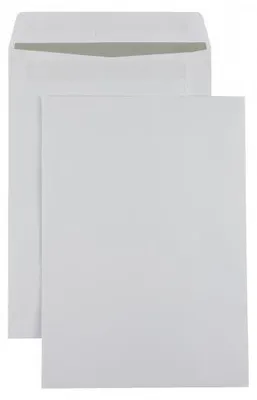 Produktbild von Kaenguruh C5 Versandtasche, selbstklebend holzfrei weiss 90g, grauer Innendruck