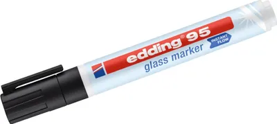 Obrázok produktu pre 10x EDDING ed95-001 Sklenený popisovač 95 - 1,5-3 mm, čierny