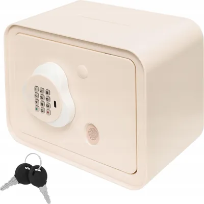 Zdjęcie produktu dla Skarbonka Na Pin Hasło Dla Dzieci Sejf Melodie Diody Led Dźwięki + Kluczyk