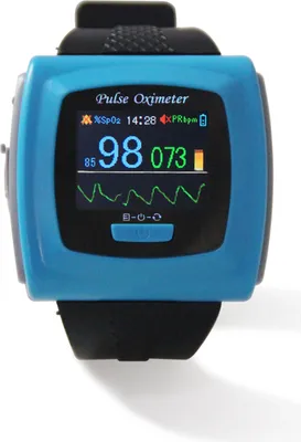 Produktbild von CMS50F Handgelenk Fingerspitzen-Pulsoximeter 24-Stunden-Schlafstudie SpO2-Blutsauerstoffmonitor