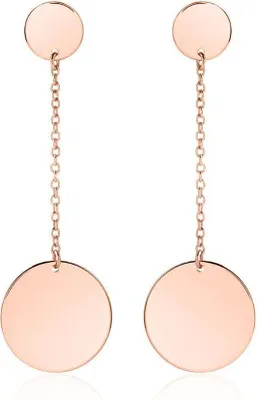 Produktbild von JEWLIX Ohrstecker aus rosévergoldetem 925er Silber