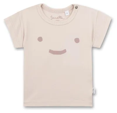 Produktbild von Sanetta Pure Baby T-Shirt beige Smiley 62