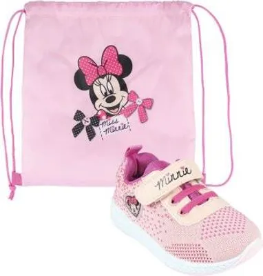 Produktbild von Minnie Mouse Canvas-Sneaker mit Schuhbeutel, Größe 26