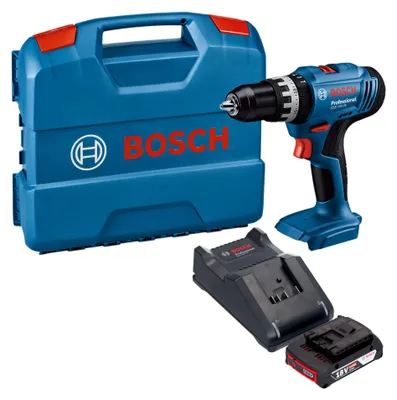 Image de Perceuse-visseuse à percussion sans fil Bosch GSB 18V-25 Professional 18 V 56 Nm (06019K9300) Solo - sans batterie, sans chargeur