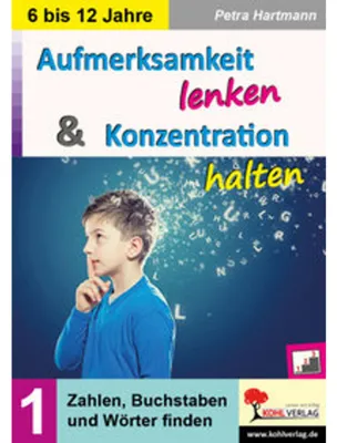 Obrázek produktu pro Aufmerksamkeit lenken & Konzentration steigern / Band 1