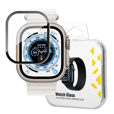 Obrázok produktu pre MG Full Glue ochranné sklo na Apple Watch Ultra 49mm, čierne