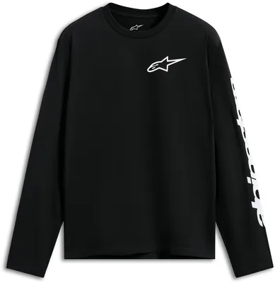 Immagine prodotto di Maglia a maniche lunghe Alpinestars Trackside CSF, nera/bianca, taglia 2XL