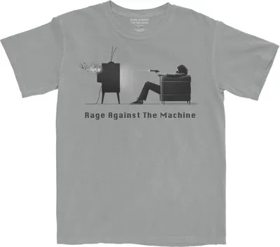 Image de Rage Against the Machine - "Won't Do" T-shirt Homme/Femme Unie RO4745 (S) (Gris clair)
