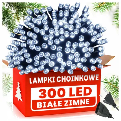 Produktbild von Weihnachtslichter 300 LED kaltweiß 8 Modi IP44 21,7 m Lichterkette für den