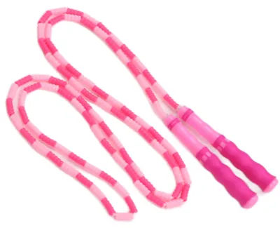 Produktbild von Verstellbares Sport-Springseil, verwicklungsfrei, rosa, für Training und Fitness