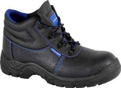 Produktbild von Schwarz-Blaue Lederstiefel, Sb Fo Sr, "45", Ce, Lahti