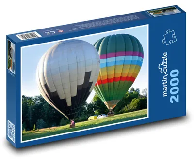 Produktbild von martinpuzzle - Puzzle 2000 Teile - Heißluftballon - Fahrt, Reise