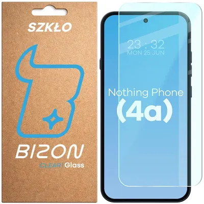 Produktbild von Gehärtetes Glas für Nothing Phone (4a), Bizon Glass Clear