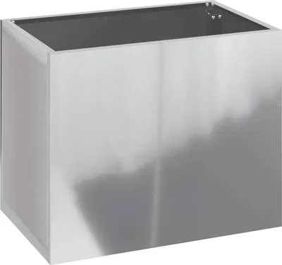 Obrázek produktu pro vidaXL Zahradní květináč Pozinkovaná ocel 50 x 32 x 40 cm