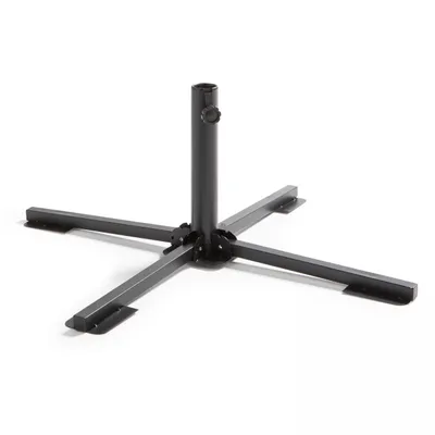 Immagine prodotto di Ombrellone pieghevole base 84 cm nero - Oviala Solys