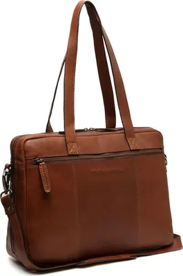 Produktbild von The Chesterfield Brand C48.1245 Modena Gusset Briefcase / Aktentasche Leder 31 cognac