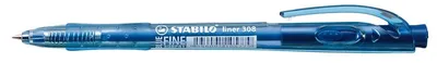 Zdjęcie produktu dla Pióro kulkowe - wkład STABILO - 1 szt. - niebieski