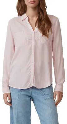 Produktbild von s.Oliver 2163647.41G9.46, Bluse, Erwachsener, Weiblich, Pink, Langärmlig, Regular fit