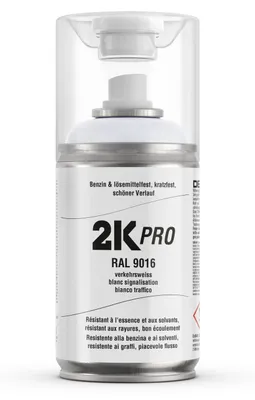 Produktbild von 2K PRO 2K Spraydose - 2 Komponenten Sprühlack - PolyurethanLack