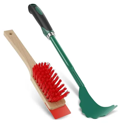 Produktbild von Reinigungsschaufel und -bürste für Rasenmäher