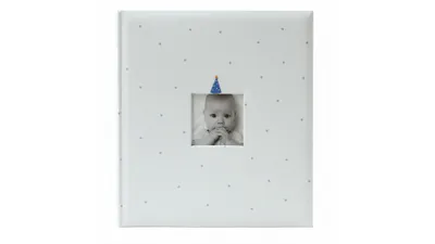 Produktbild von Kinder Fotoalbum für Fotoecken BABY CLOWN 29x32/60 Blau