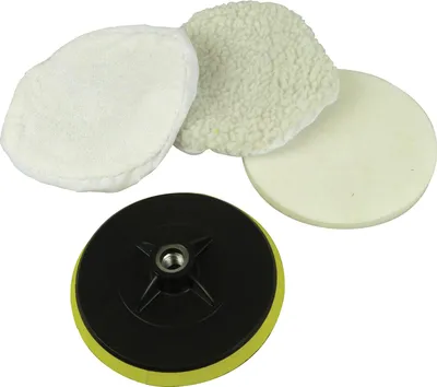 Obrázok produktu pre sada leštiacich kotúčov 150 mm pre leštičku 4 kusy