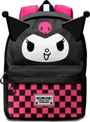 Immagine prodotto di Zaino Kuromi da 44 cm per la scuola, i viaggi o l'uso quotidiano