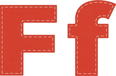 Produktbild von Crafters Edge Stanzform Sets Buchstaben A - Z : F Buchstabe: F