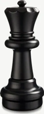 Produktbild von Ubergames - Schachfigur - Dame 60 cm - Schwarz - Geeignet für Ubergames Schachspiel