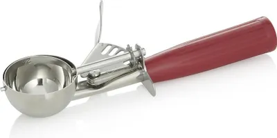 Produktbild von Portionierer, 20,5 cm, Ø 5 cm, roter Griff, Polypropylen