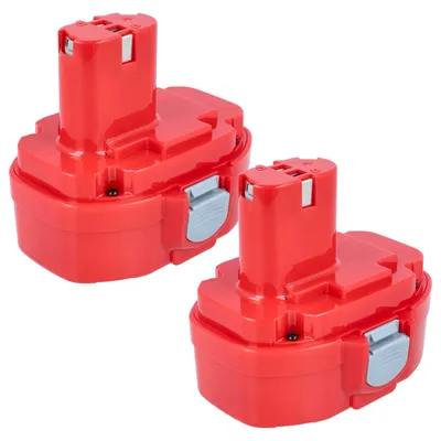 Produktbild von EXTENSILO 2x Akku Ersatz für Makita 192828-1, 1835, 193061-8, 192829-9, 193102-0, 1822, 1833, 1823, 1835F, 1834 für Werkzeug (3300 mAh, NiMH, 18 V)