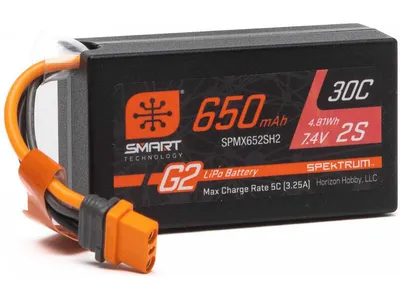 Obrázek produktu pro Spektrum Smart G2 LiPo 7.4V 650mAh 30C HC IC2