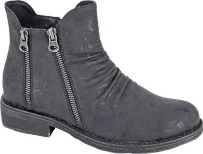 Produktbild von Cipriata - Damen Stiefeletten "Agatina", Floral DF2492 (36 EU) (Schwarz)
