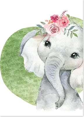 Produktbild von TPFLiving Kunstdruck LW-1024 (OHNE RAHMEN) Poster - Leinwand - Wandbild - Hochauflösender Giclée-Druck, langlebig und hochwertig - Elefant, Giraffe, Zebra, Tiger im Dschungel für Kinderzimmer -  - Größe: 13x18cm