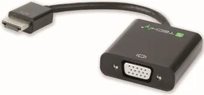 Produktbild von Techly HDMI zu VGA Konverter mit Audio und Micro-USB