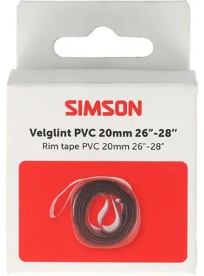 Obrázok produktu pre Lemovka na ráfiky Simson 24i – 28i, šírka 20 mm, PVC