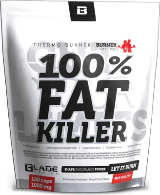Produktbild von BLADE 100% Fettkiller - 120 Kapseln/ 1000mg