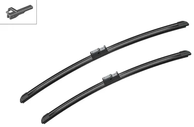 Zdjęcie produktu dla Wycieraczka przedniej szyby Bosch Aerotwin A927S, długość: 530mm/475mm - zestaw na przednią szybę