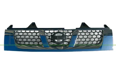 Produktbild von PRASCO DS8122001 Kühlergrill Frontgrill für NISSAN NAVARA (D22) Chrom Schwarz