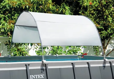 Obrázek produktu pro INTEX 28054 - Sluneční stříška pro všechny bazény s ocelovou trubkou (do 732 cm)