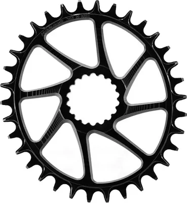 Produktbild von Garbaruk Cannondale Hollowgram Ovales Kettenblatt Silber 34t Silber 34t